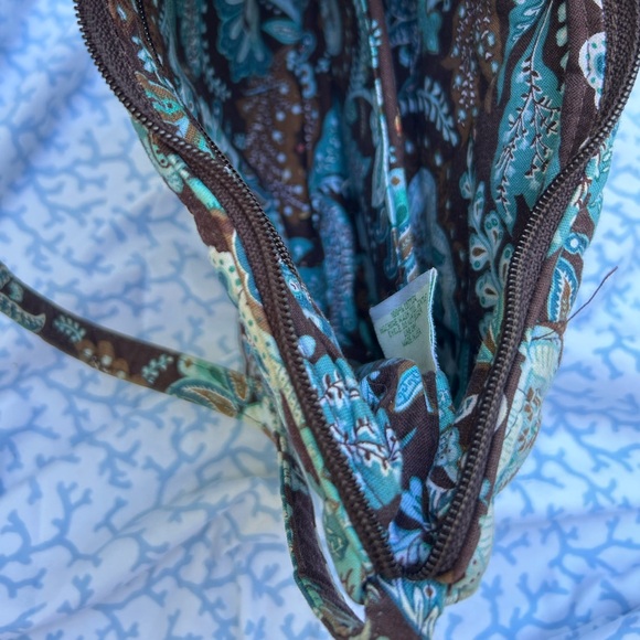 Vintage Vera Bradley “Java Blue” pattern, slouchy shoulder bag - Picture 5 of 7